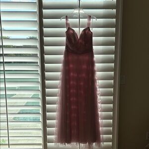 Watters Mauve Maxi Dress